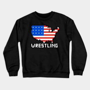 American Wrestling Crewneck Sweatshirt